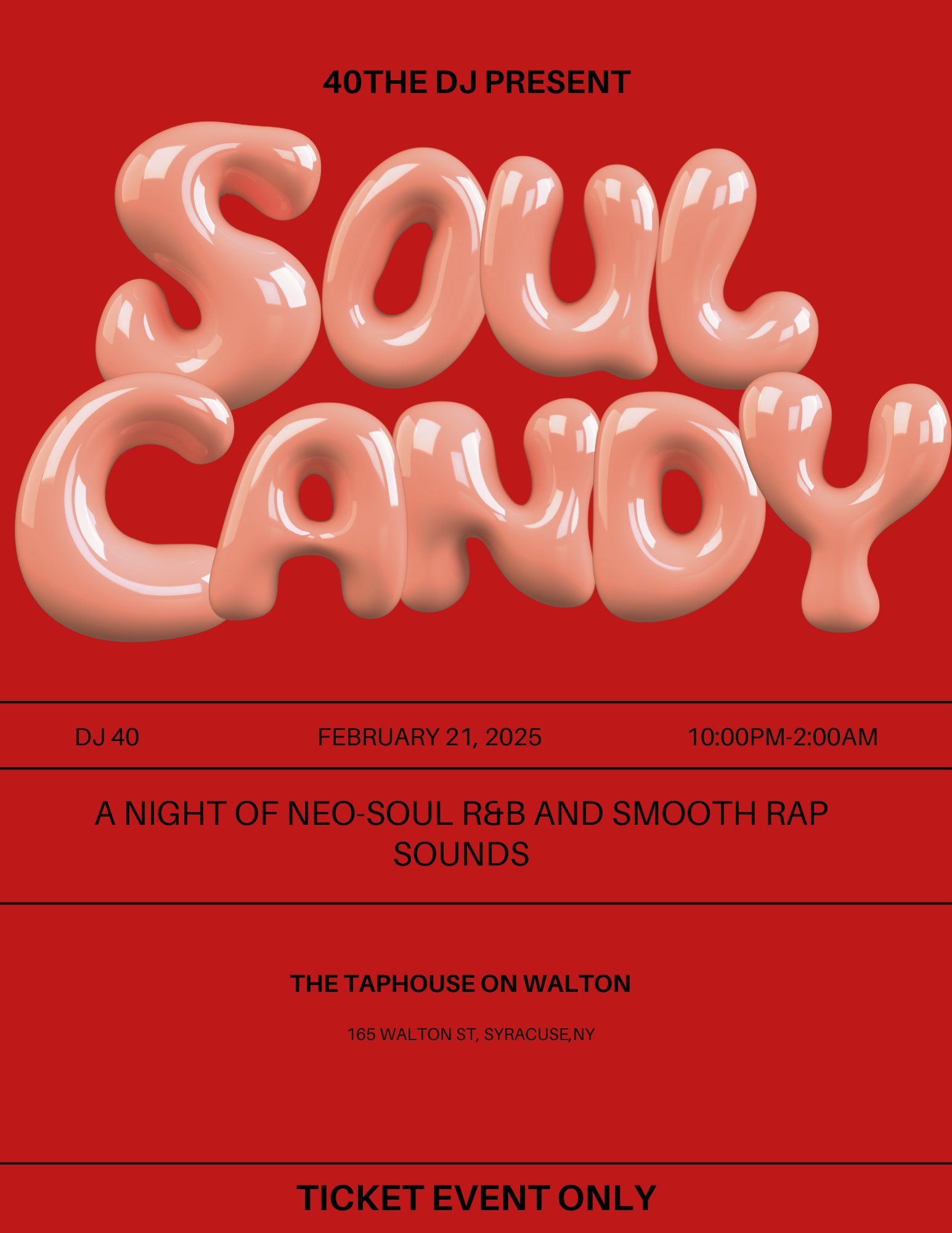 Event flyer