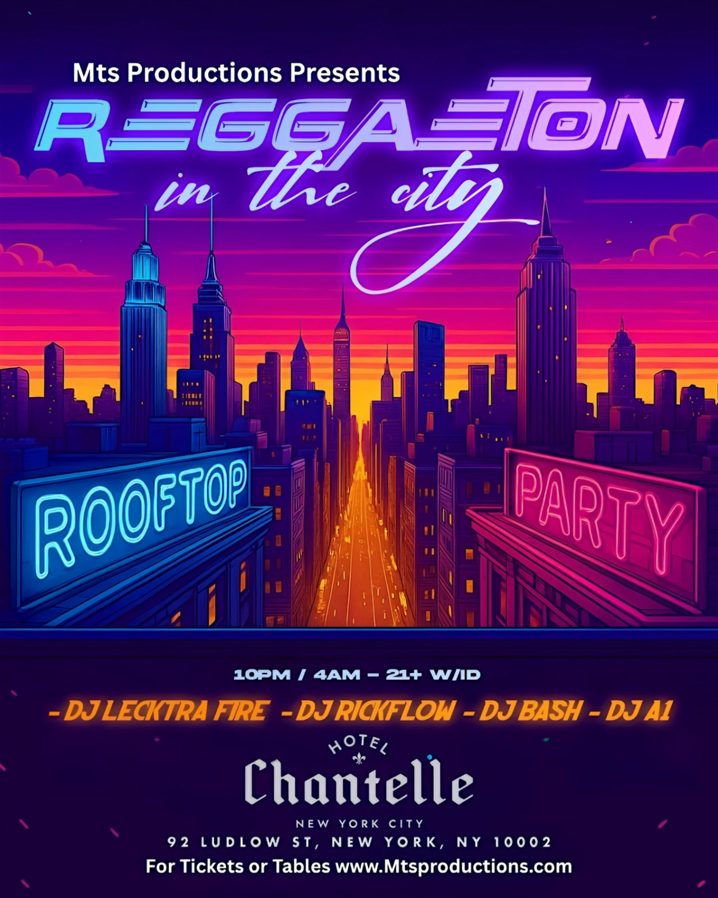 Event flyer
