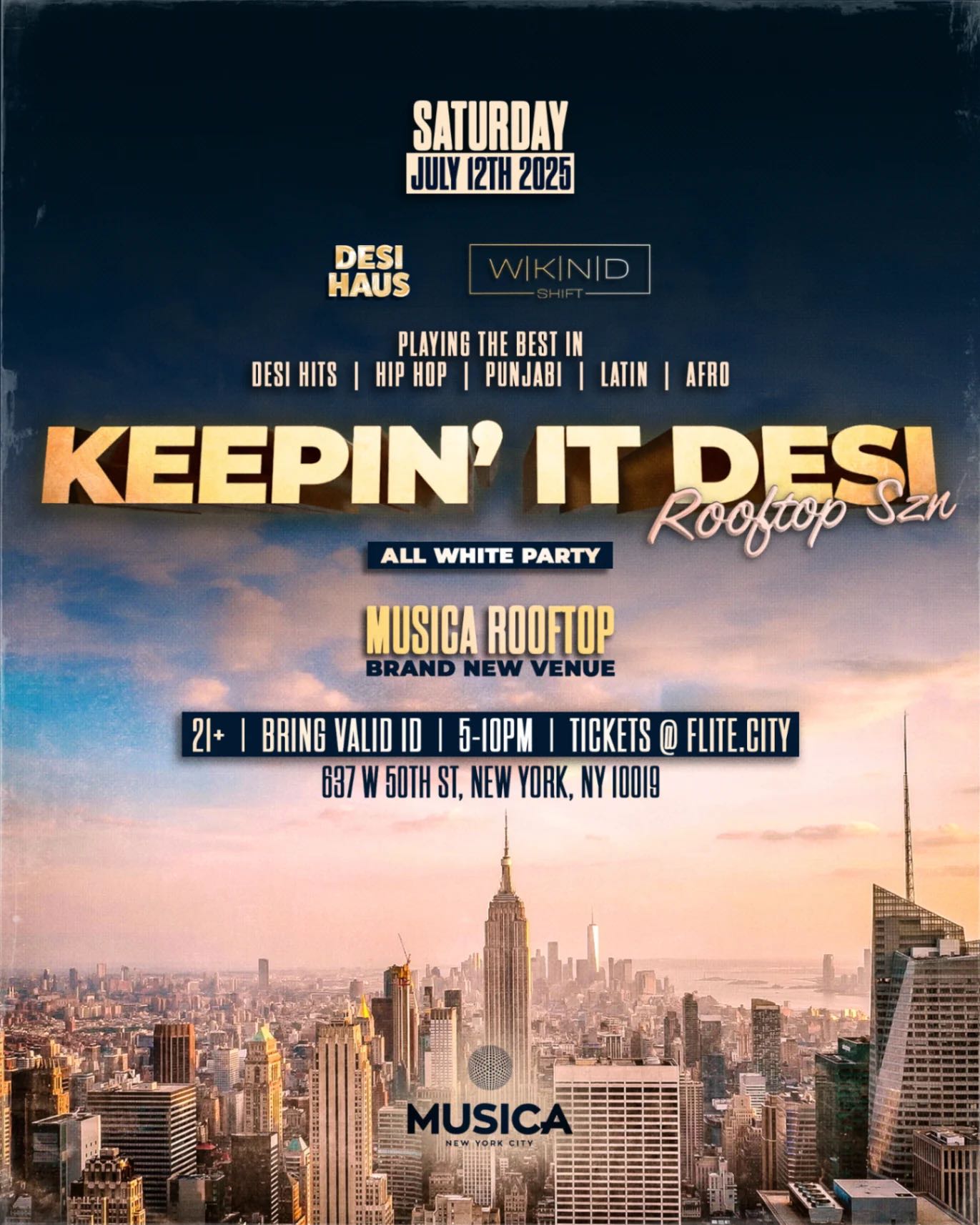Event flyer
