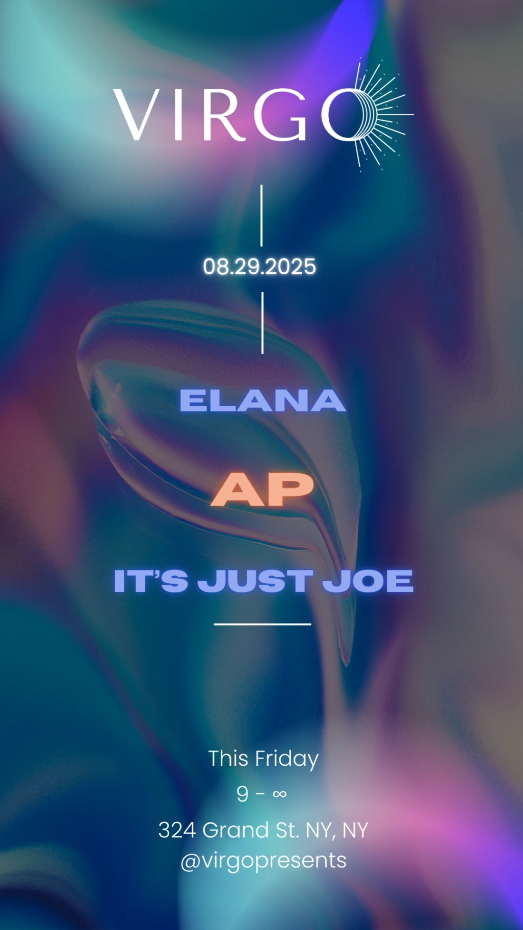 Event flyer