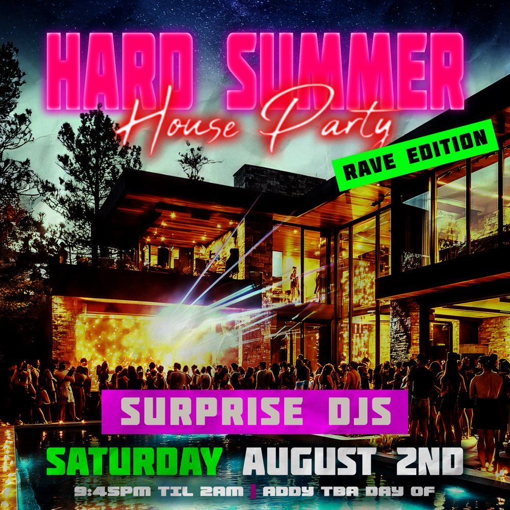 Event flyer