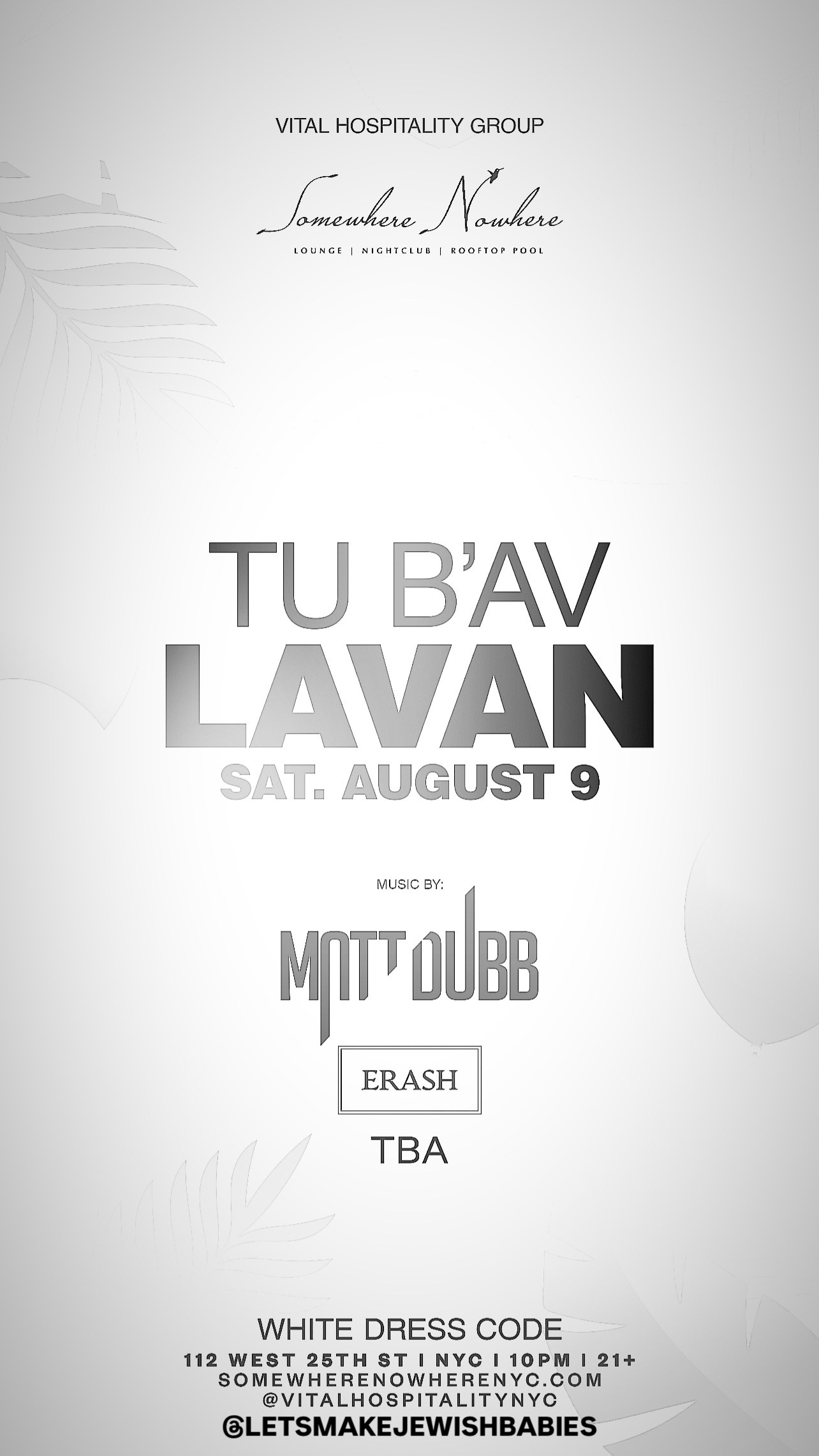 Event flyer