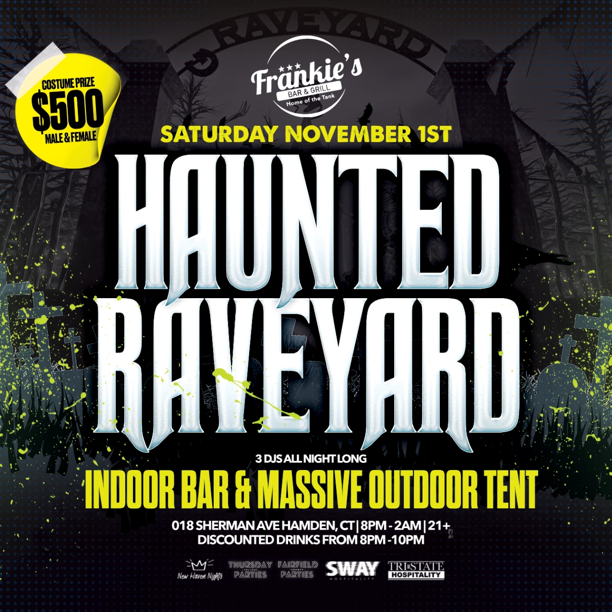 Haunted Rave-Yard: Frankie's Bar | Frankie's Bar