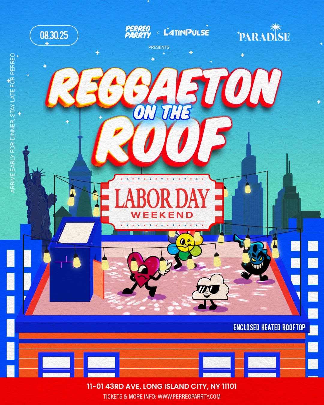 LABOR DAY REGGAETON ROOFTOP | lost in paradise