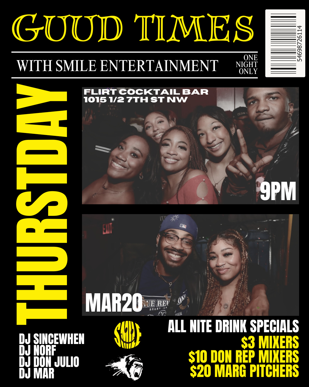 Event flyer