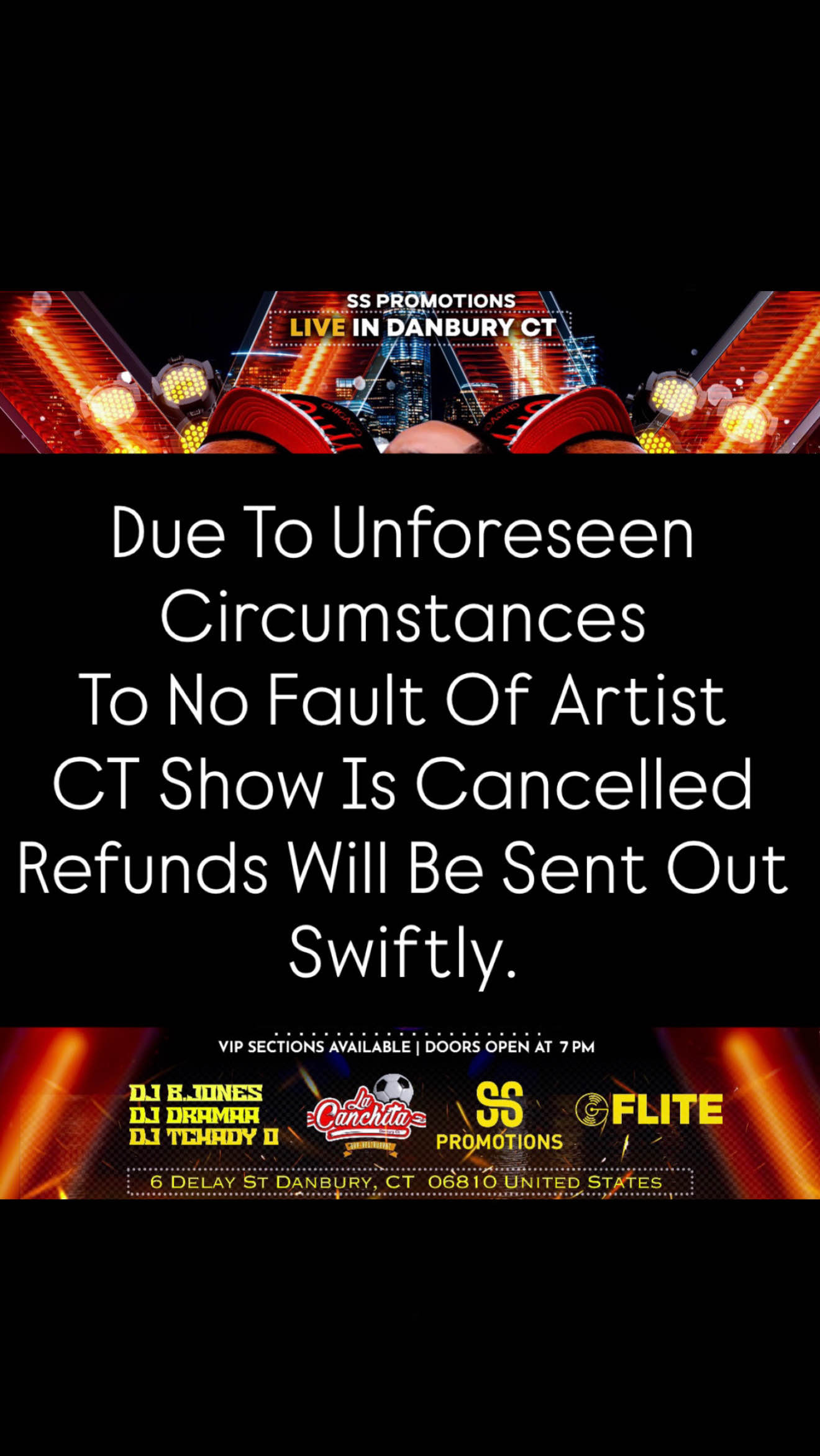 Event flyer