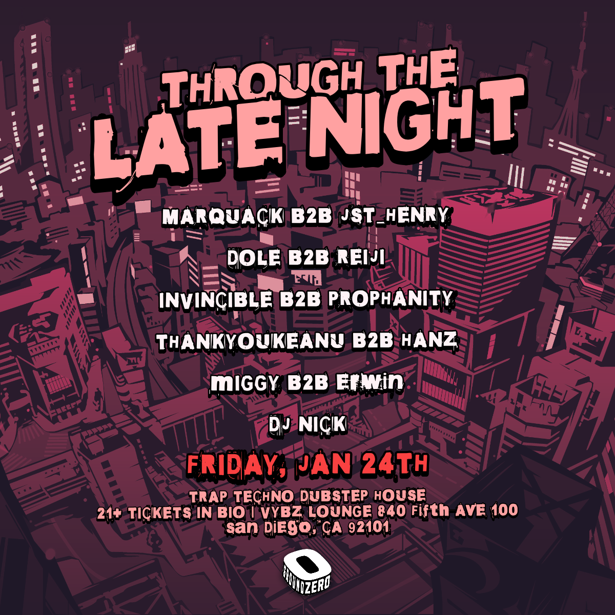 Event flyer