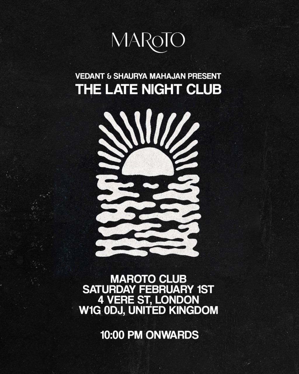 Event flyer