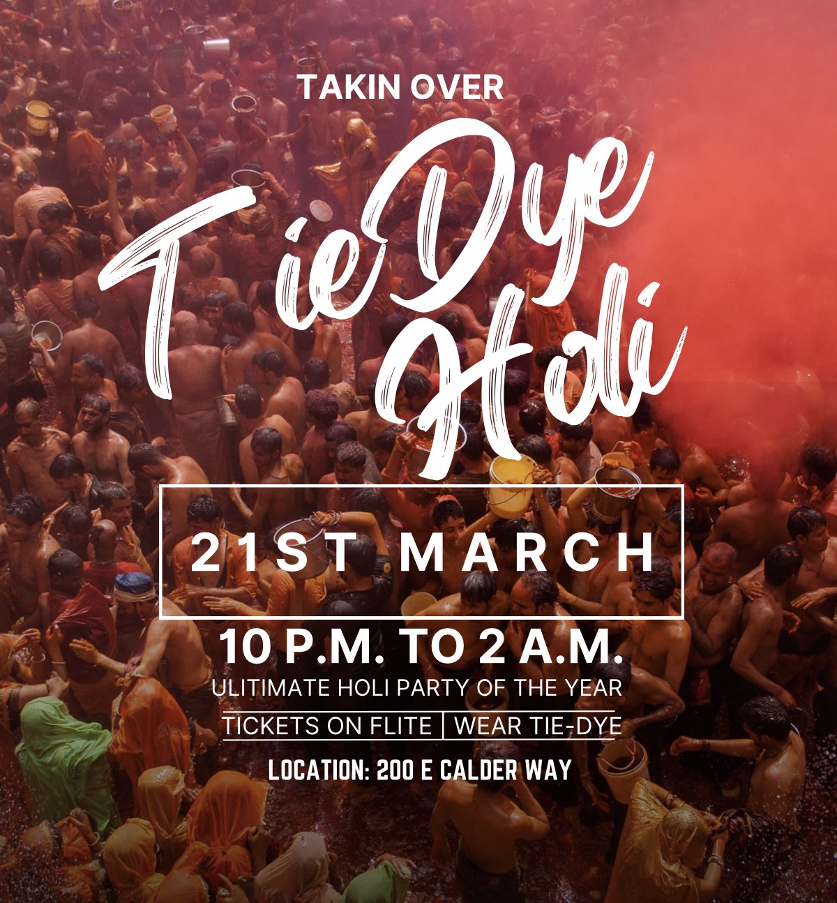 Event flyer