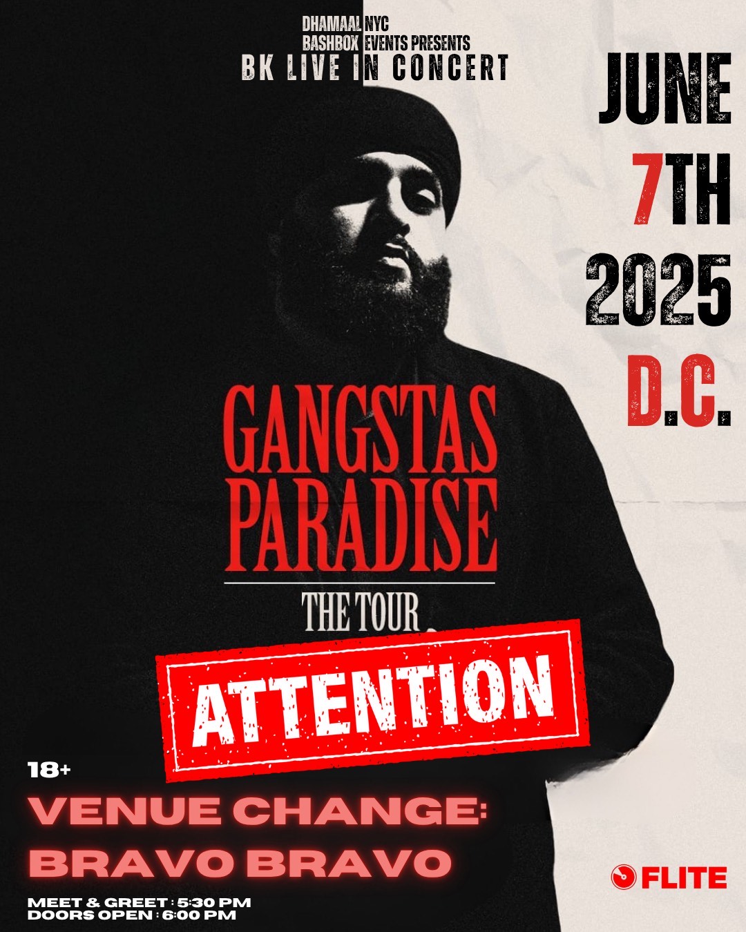 Event flyer